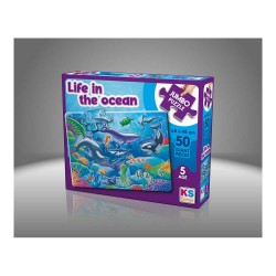 ONUR 31013 PUZZLE 50 PRÇ LİFE IN THE OCEAN JUMBO