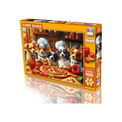 ONUR 31501 PUZZLE 100 PRÇ CHEF DOGS