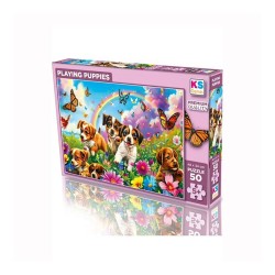 ONUR 31754 PUZZLE 50 PRÇ PLAYING PUPPIES