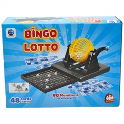 SUNMAN 8026 BİNGO/LOTTO SET 48 KARTLI MEKANİZMALI
