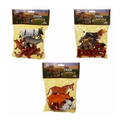 SUNMAN 00708 ÇİFTLİK HAYVANLARI ORTA POŞET 3LÜ