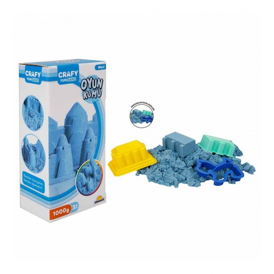 SUNMAN 2245 OYUN KUMU MAVİ 1000GR