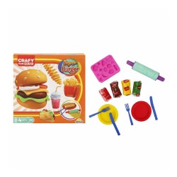 SUNMAN 2015 OYUN HAMURU 4X50GR SET SÜPER BURGER