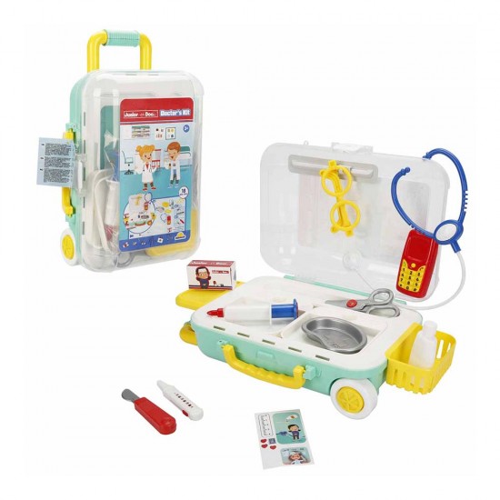 SUNMAN 4676 DOKTOR SET ÇEKÇEKLİ BAVUL