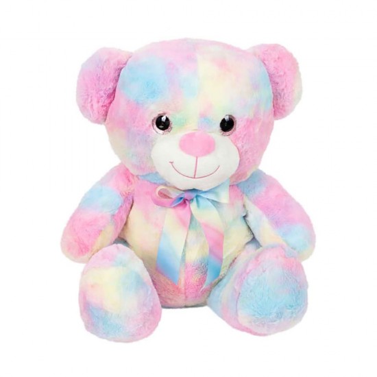 SUNMAN 4771 PELUŞ AYI RAINBOW 45CM. PMB.
