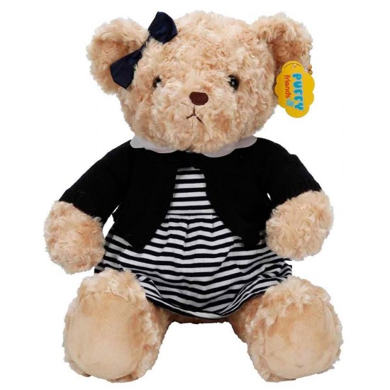 SUNMAN 04807 PELUŞ AYI TEDDY BEAR KIYAFETLİ 37CM