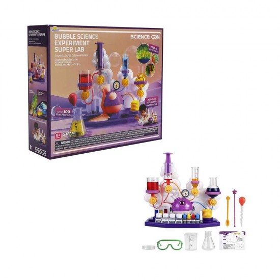 SUNMAN 5272 BİLİM SÜPER KÖPÜK LABORATUVARI 61PRÇ