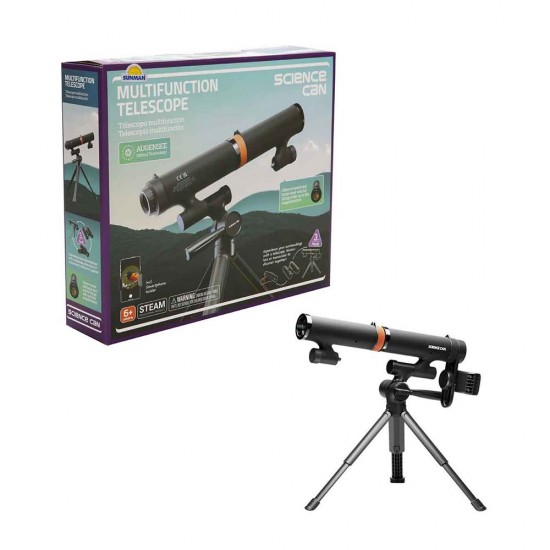 SUNMAN 05276 BİLİM SET TELESKOP ÇOK FONK.AYAKLI 3IN1