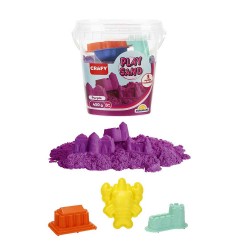 SUNMAN 5697 OYUN KUMU SET 3KALIP PLSTK KOVA 45G GR MOR