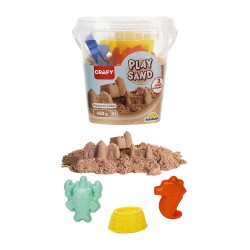 SUNMAN 5699 OYUN KUMU SET 3KALIP PLSTK KOVA 45G GR NATUREL