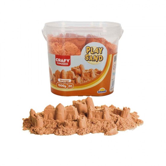 SUNMAN 5708 OYUN KUMU PLSTK KOVA 1000GR TURUNCU
