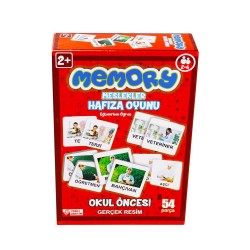 KIZILKAYA 144 MEMORY 54 PCS HAFIZA OYUNU MESLEKLER