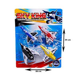 KIZILKAYA Y0011-1 KARTELA 4LÜ UÇAKLAR