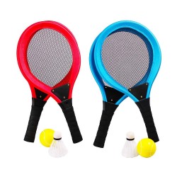 KIZILKAYA KZL-9806 FİLELİ BADMİNGTON RAKET+TOP