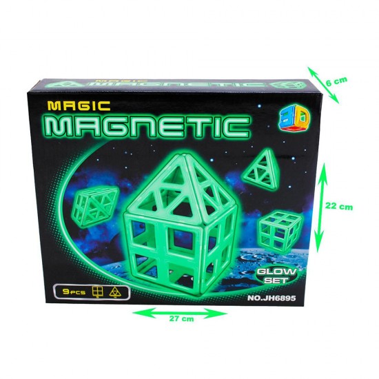 KIZILKAYA JH6895 MANYETİK SİHİRLİ PARLAYAN BLOCK