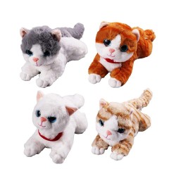 KIZILKAYA 2309034 PELUŞ 25CM KEDİ YATAN SESLİ