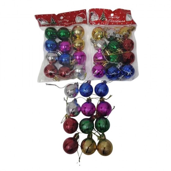 KIZILKAYA KZL-2505081 YILBAŞI SÜSÜ 12Lİ TOP KÜÇÜK