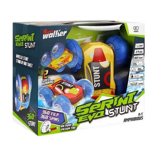 4İ 989-11 KUMANDALI IŞIKLI ARKROBAT ARABA SPRINT EVQ STUNT