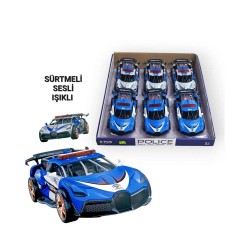4İ D500-23 SÜRTMELİ SESLİ IŞIKLI POLİS ARABASI