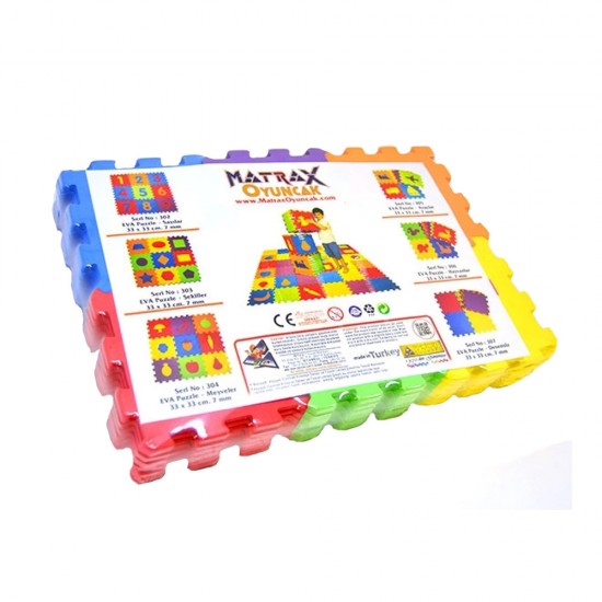 AKÇİÇEK 318 MATRAX 12X12MM HARFLER VE SAYILAR