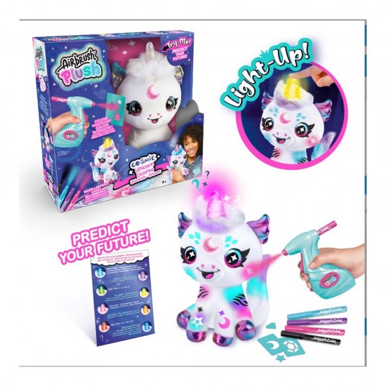 MEGA CNLIR028 AIRBRUSH PLUSH PELUŞ KOZMİK UNICORN