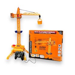 MEGA ÇOK FONKSİYONLU KUMANDALI KULE VİNÇ - IŞIK VE SES EFEKTLİ