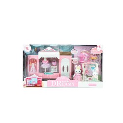 MEGA BY6631 DREAMY MİNİ TAVŞAN MODA DÜKKANI OYUN SETİ