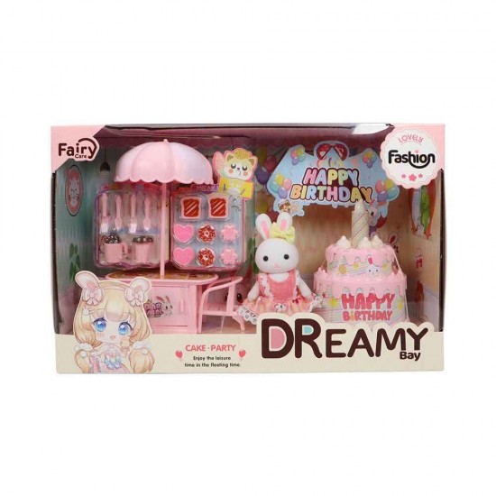 MEGA BY6642 DREAMY MİNİ TAVŞAN OYUN EVİ SETİ