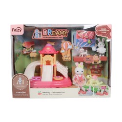 MEGA BY6656 DREAMY MİNİ TAVŞAN KAYDIRAKLI EĞLENCE PARKI