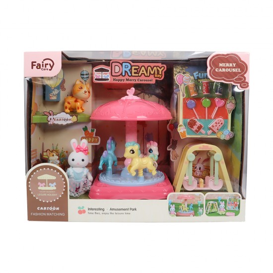 MEGA BY6659 DREAMY MİNİ TAVŞAN ATLIKARINCA EĞLENCE SERİ