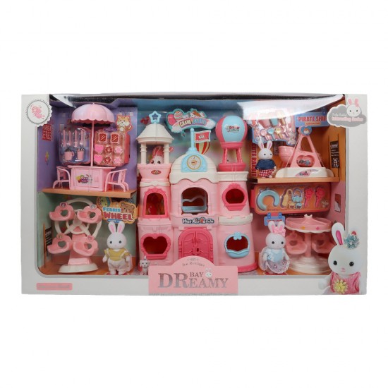 MEGA BIG06698 BY DREAMY MİNİ TAVŞAN KALE SETİ