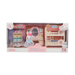 MEGA BY6690 DREAMY MİNİ TAVŞAN MOBİLYA SETİ