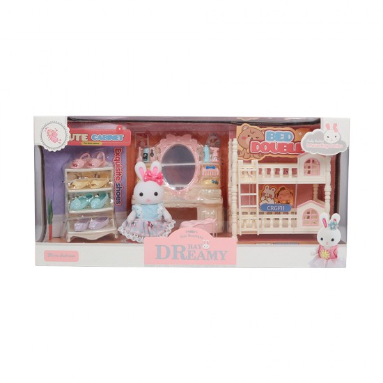 MEGA BY6690 DREAMY MİNİ TAVŞAN MOBİLYA SETİ