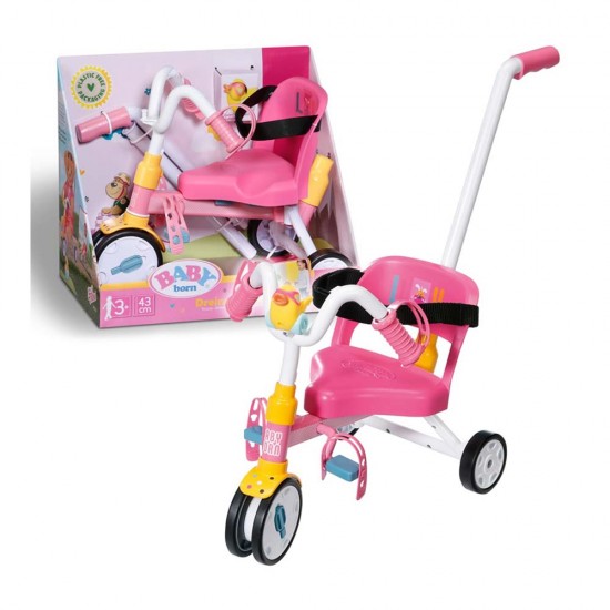 ADORE ZBB834299 BABY BORN 3 TEKERLEKLİ BİSİKLET