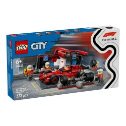 ADORE LEGO LSC60443 F1 PİT STOP VE EKİBİ
