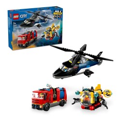 ADORE LEGO LSC60462 HELİKOPTER İTFAİYE VE DENİZALTI