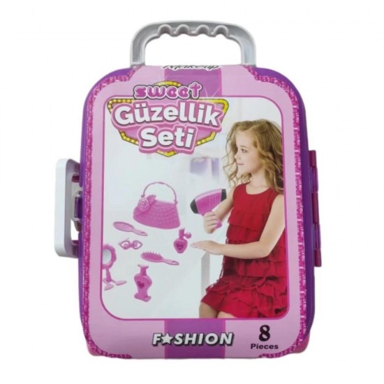 BEREN 2443 VALİZLİ 8 P.GÜZELLİK SETİ 24LÜ