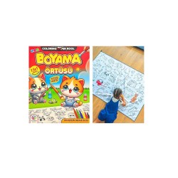 HOBİ EĞİTİM HED732 BOYAMA ÖRTÜSÜ