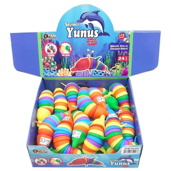 CAN CN1926  KUTUDA IŞIKLI YUNUS BALIĞI 24LÜ