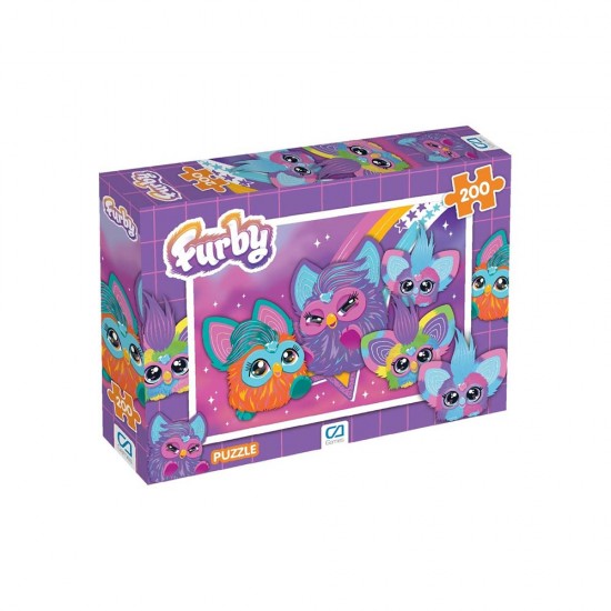 CA 6044 GAMES FURBY  PUZZLE 200