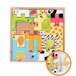 ANKEBUT 30534 HAYVANLI PUZZLE 15 PRÇ