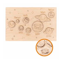 ANKEBUT 31234 BOYANABİLİR GÜNEŞ SİSTEMİ PUZZLE 9 PRÇ