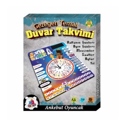 ANKEBUT 31500 UZAY TEMALI ODA TAKVİMİ TÜRKÇE