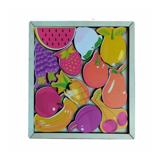 ANKEBUT 31517 MEYVELER PUZZLE 12 PRÇ