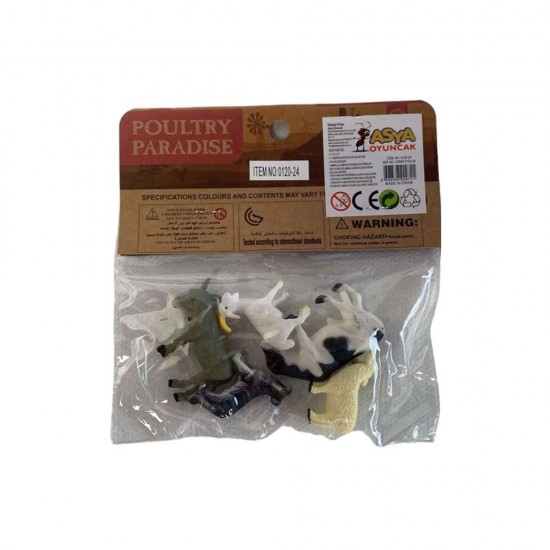 ASYA C5865-0120-24 PVC HAYVAN SET