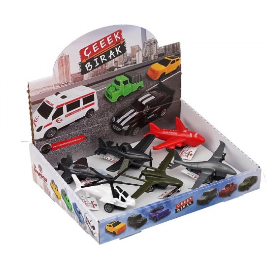 BYTOYS BP-052 ÇEK BIRAK UÇAK SERİSİ (051)