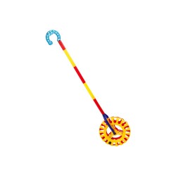 BYTOYS BP-505 YILDIZ SOPALI KÜÇÜK TEKERLİK ÇİN ÇİN