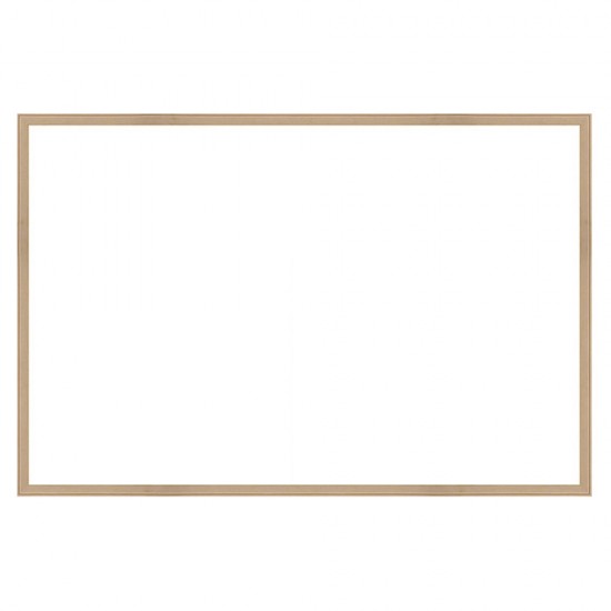PANDA 227 60X90 NATURELYAZI TAHTASI AHŞAP ÇERÇEVE