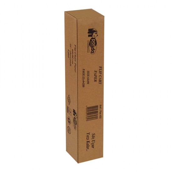 PANDA 431 64X90 FLİP CHART KAĞIT RULO DÜZ 100LÜ