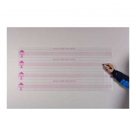 PANDA 784 104X55CM KLAVUZ ÇİZGİLİ EVLİ KAĞIT TAHTA